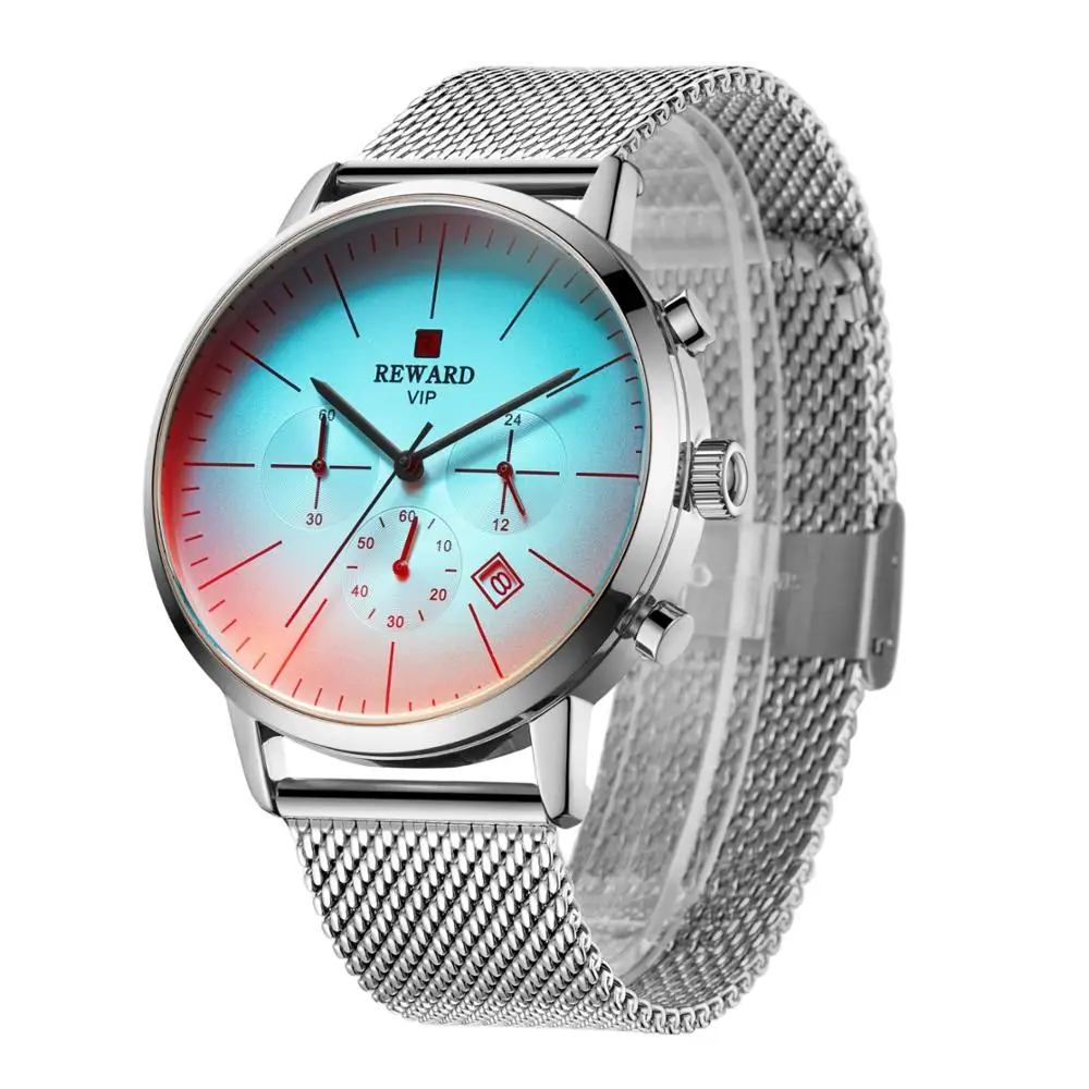 2019 REWARD Men's Watch TOP Brand Men's Watches Sport Unique Dual Display Relogio Masculino Male Clock reloj hombre montre homme