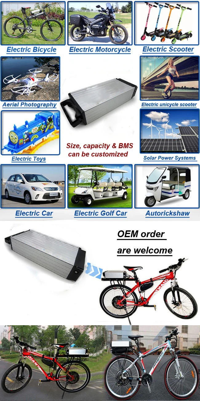 Sale 60V 10Ah 500W Electric Bike Battery Lithium Ion Battery Pack For Ebike Electric Scooter Battery Silver Fish For Bafang 8Fun 3