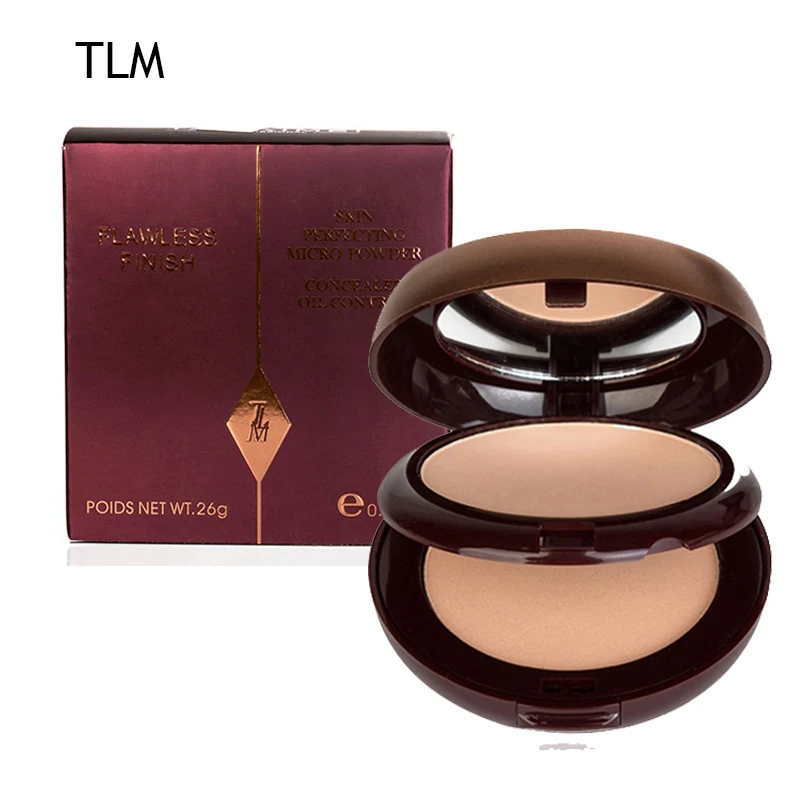 

TLM Brand Professional Skin Perfecting Micro Powder Oil Control Soft Concealer Face Concealer Skin Care Press Powder Makeup