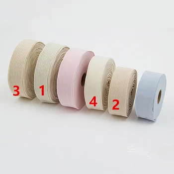 

5cm Organic 100% cotton Bias Binding Tapes unfolded Gingham Trim Covered Dress-making Craft Upholstery Sewing Textile Webbing