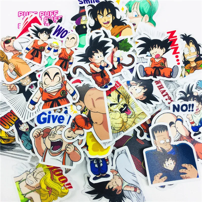 

38 PCS Anime Kung Fu Kid Stickers Crafts And Scrapbooking stickers book Student label Decorative sticker DIY Stationery