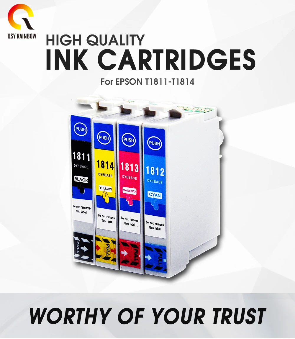 Cartucho de Tinta para Impressora Xp422 com 18ml Cmyk Compatível Epson Xp322 Xp315 T1811-t1814 18xl Xp212 Xp402 Xp30 Xp225 Xp325 Xp205 Xp305 2 XP212 XP402 XP30 XP225 XP325 XP422 com 18ml