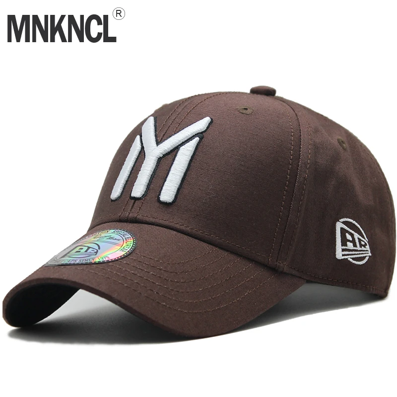 

MNKNCL High Quality Brand Letter Embroidery Snapback Cap Cotton Baseball Cap For Men Women Hip Hop Dad Hat Bone Garros