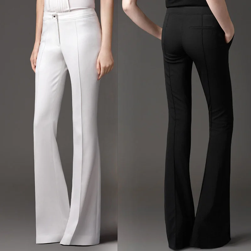 flared broek stretch