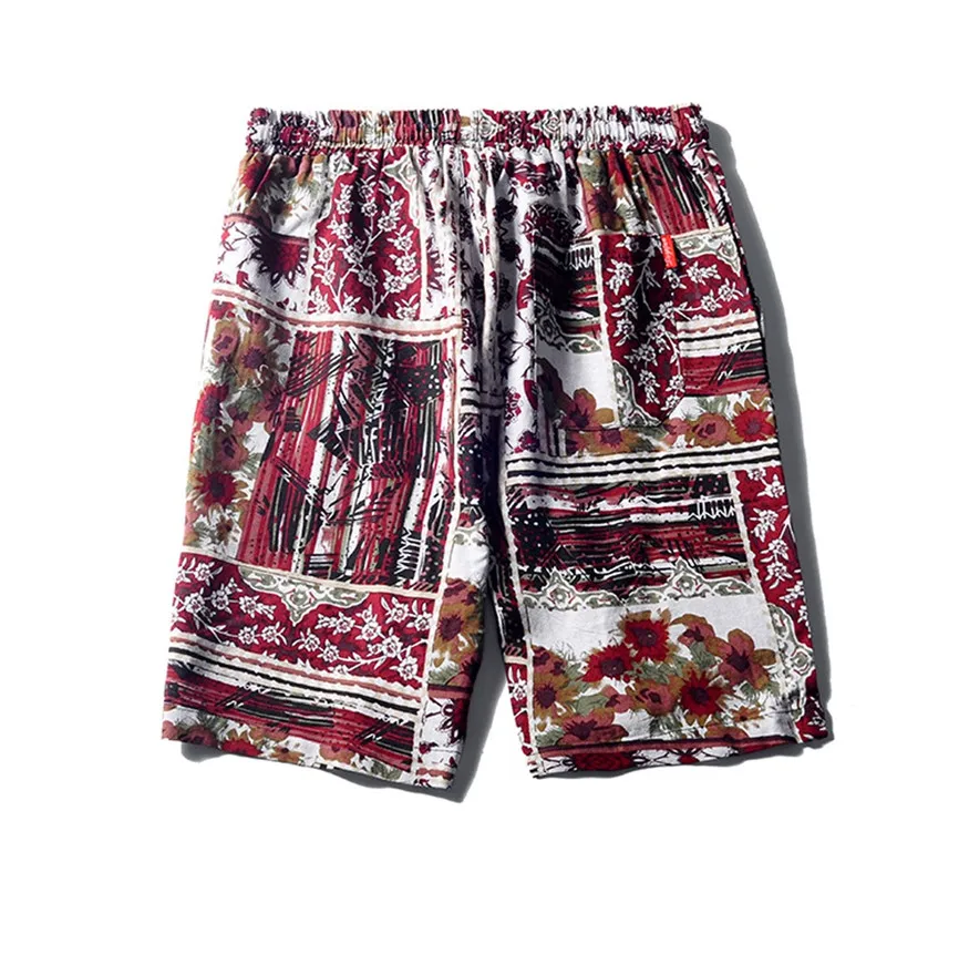 Мужские штаны Новые Летние повседневные Модные мужские летние спортивные повседневные пляжные штаны с рисунком 5#7