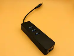 3 Порты USB 3,0 хаб USB к RJ45 адаптер Gigabit Ethernet LAN проводной сети 10/100/1000 Мбит/с для Windows, Mac