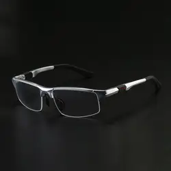 Ширина-145 Для мужчин очки сплав магния и алюминия весна петли Оправы для очков бренд оптические очки для близорукости сферические очки