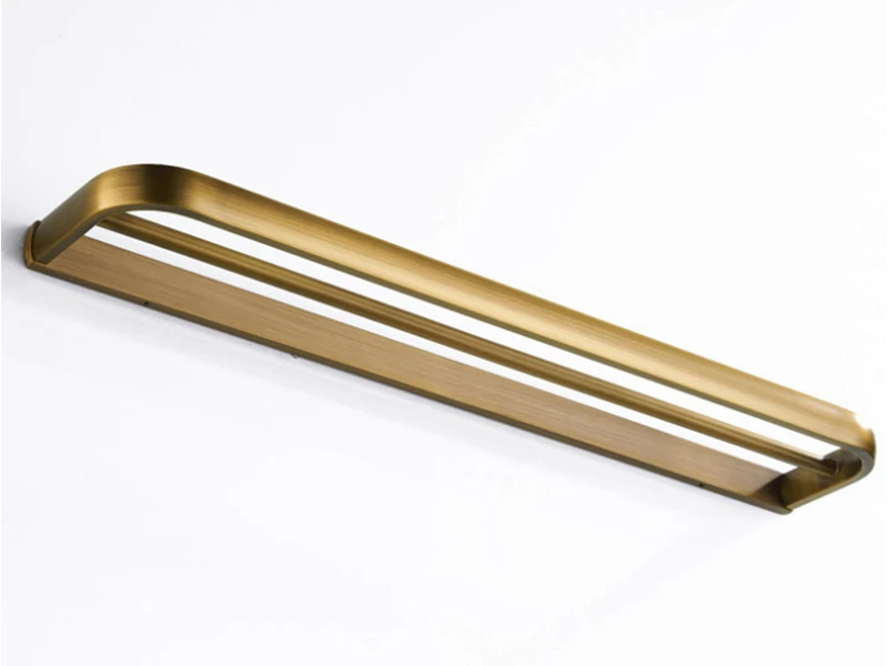 double towel bar wal mounted bronze antique 2