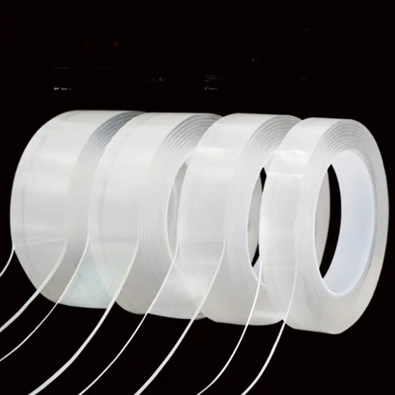 

0.5-2mm thick Reusable Double-sided Tape Can Washed Acrylic Fixing Tape Nano tape No Trace Magic Car Double-sided Tape