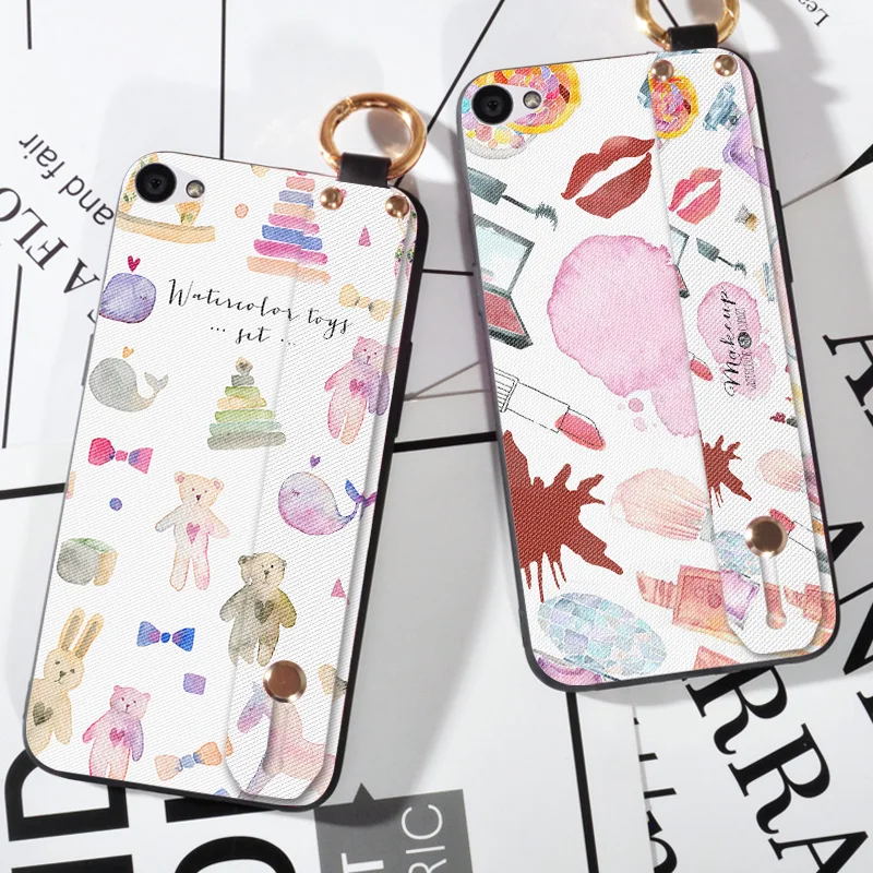

Matte Phone Case For Lenovo S90 Back Frosted Sext Lip Cover For Lenovo S90 S90T Ring Strap Stand Case