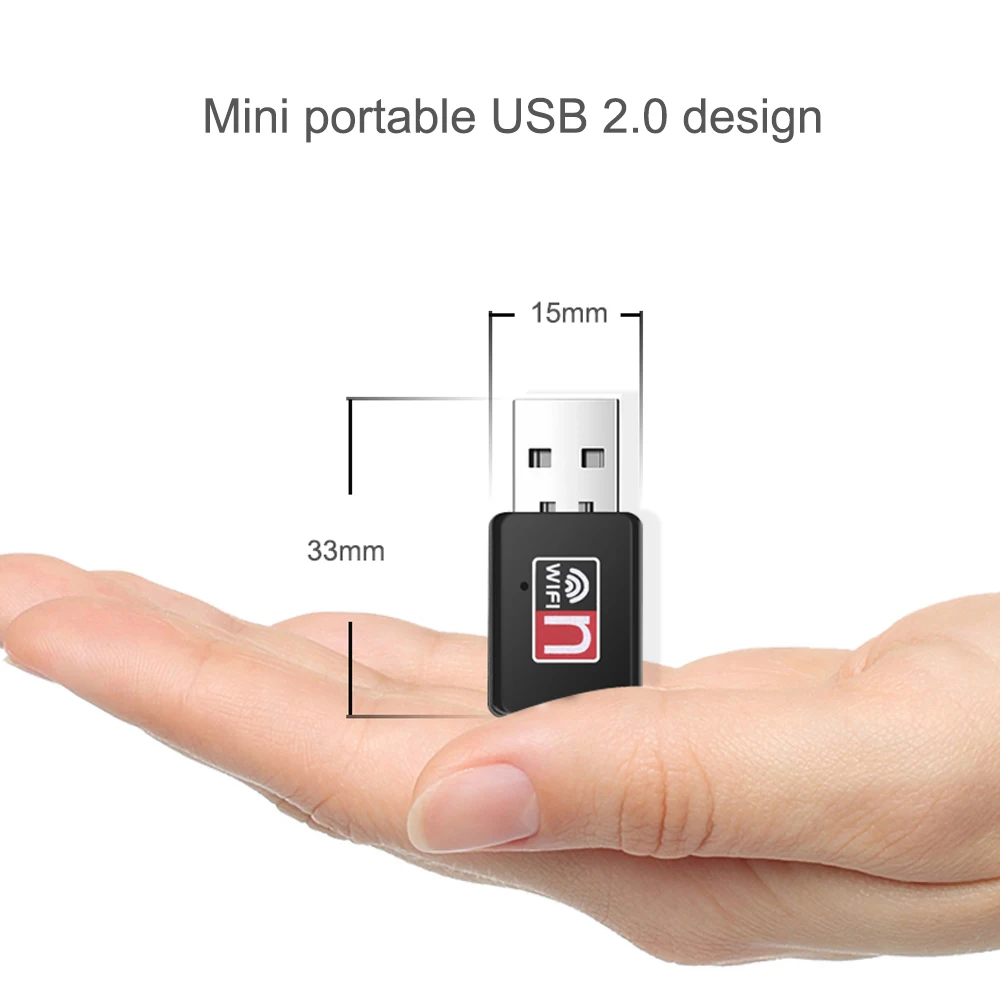 Беспроводной мини USB Wi Fi адаптер Kebidu приемник внешняя сетевая карта 150 Мбит/с ключ