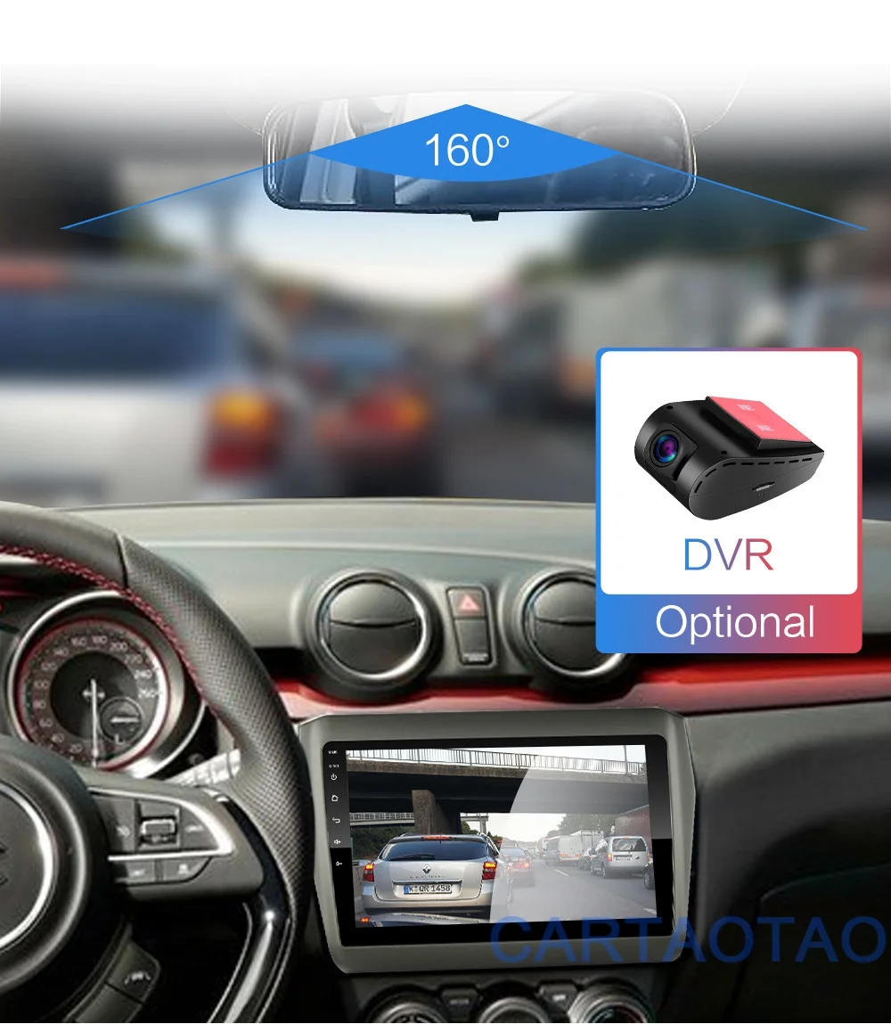 2G+ 32G " 2din Android 8,1 GO автомобильный dvd-плеер для Suzuki Swift автомобильный Радио gps навигация wifi BT плеер