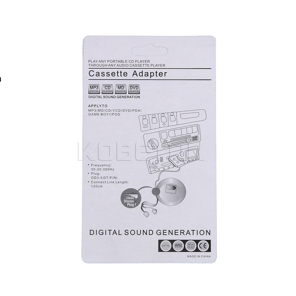Новейший автомобильный Кассетный адаптер Кассетный Mp3 плеер конвертер MP3 AUX кабель CD плеер 3,5 мм разъем