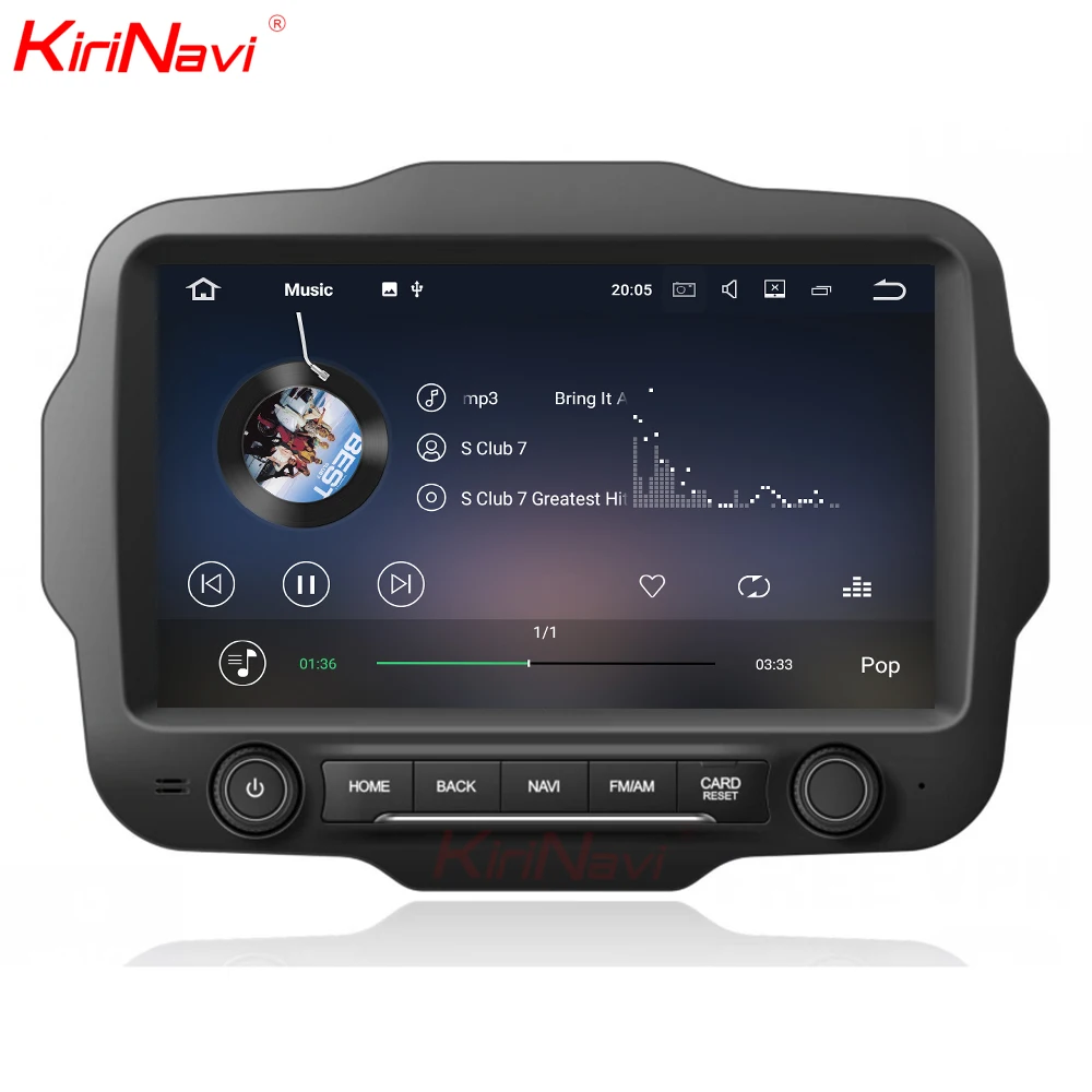 Flash Deal KiriNavi Android 7.1 car navigation system for Jeep Renegade navigation touch screen Car DVD Player with WiFi 3g BT 2 Flash Deal KiriNavi Android 7.1 car navigation system for Jeep Renegade navigation touch screen Car DVD Player with WiFi 3g BT 2