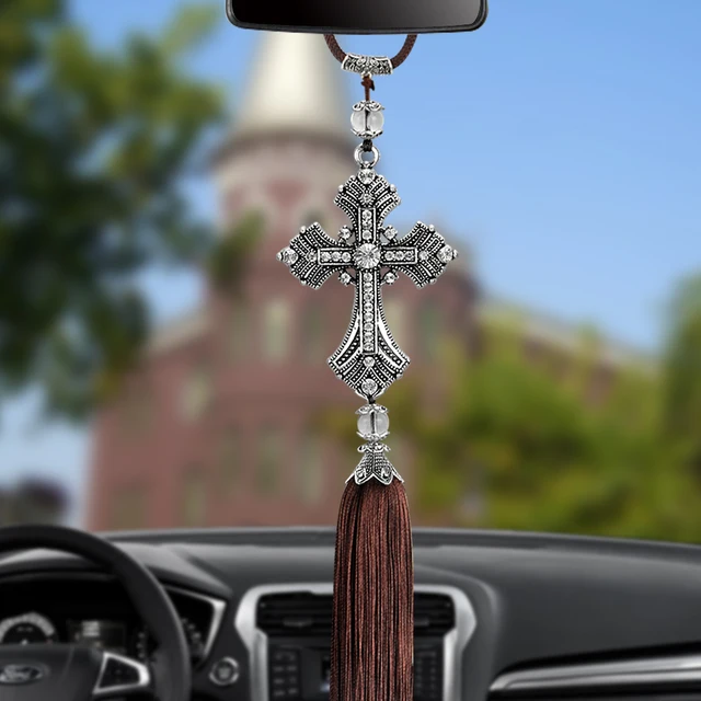 Rear View Mirror Auto Cross for Christian Drivers