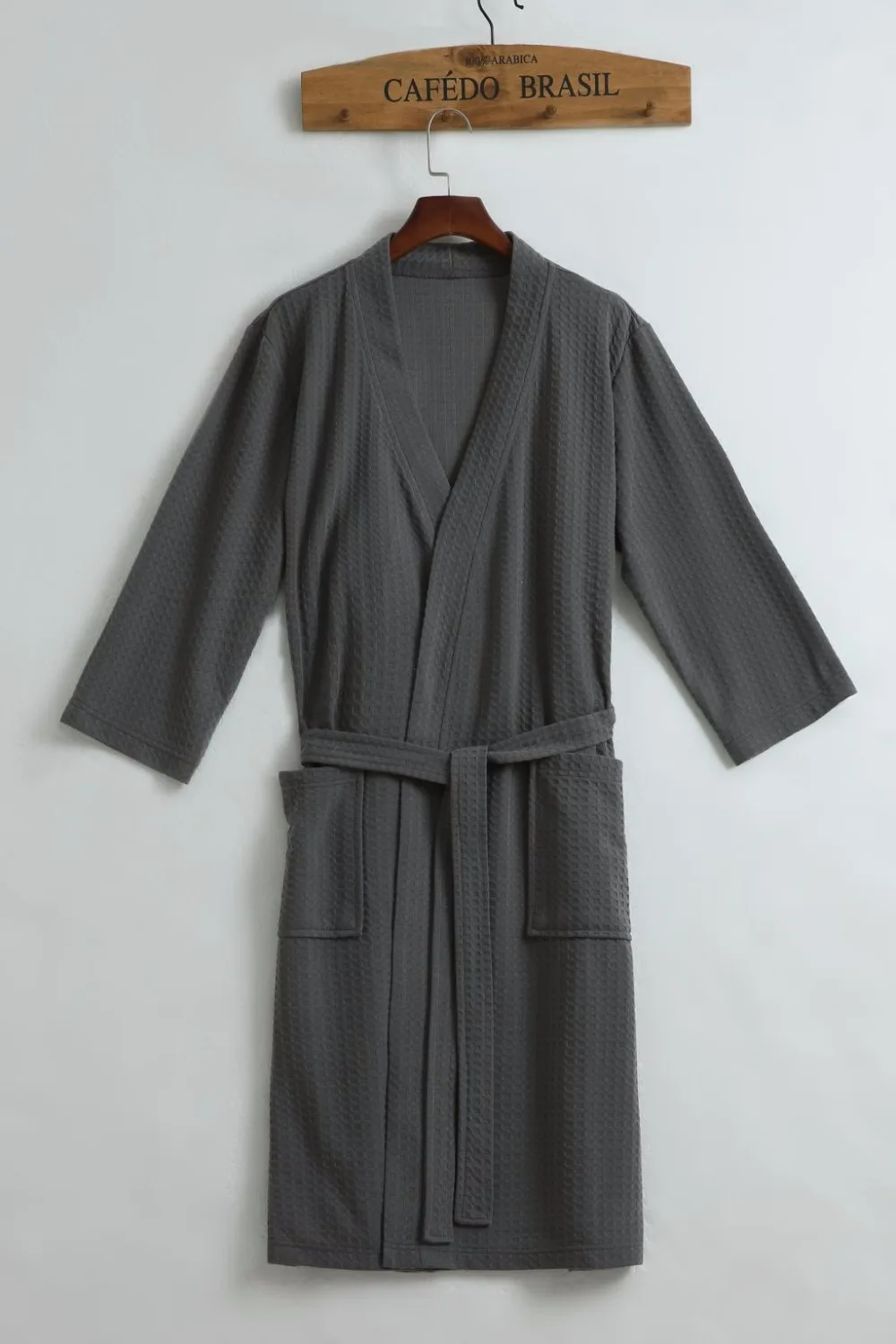 mens waffle dressing gown uk