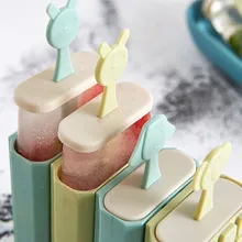 Высокое качество мультфильм Домашняя Штабелируемая форма для льда Лето многоразовые DIY Мороженое форма мороженое эскимо инструмент