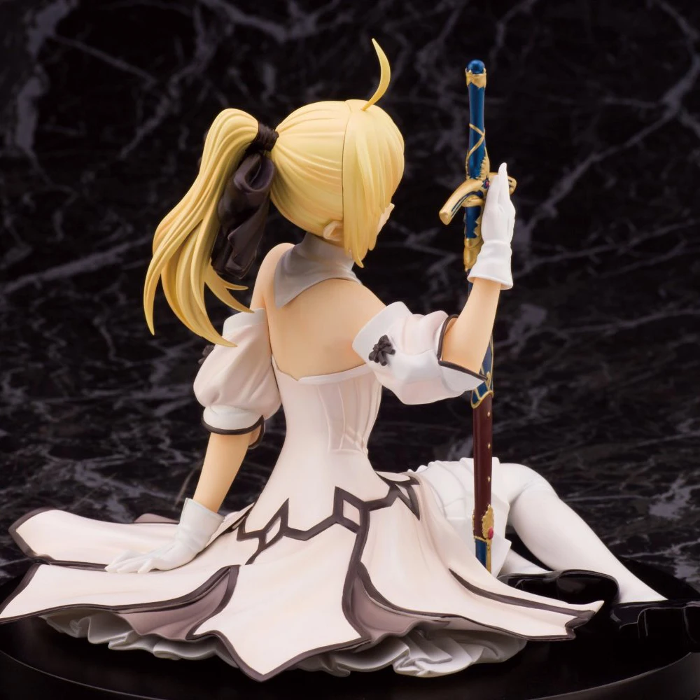 Аниме Fate/stay night Saber Lily фигурка 1/7 ПВХ Сидящая девушка Коллекция Модель Горячая