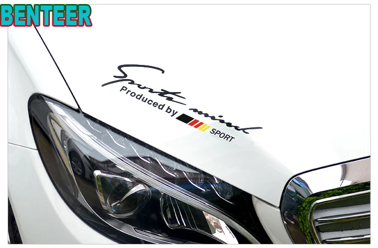 

PVC car head sticker For Mercedes benz AMG w204 w211 W210 C63 c180 e200 CLA GLK GLE GLA A180 A B C E class A45