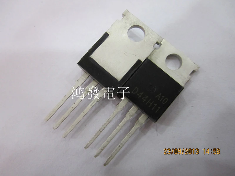 

Free shippin 10pcs/lot 10A 80V transistor D44H11 new original