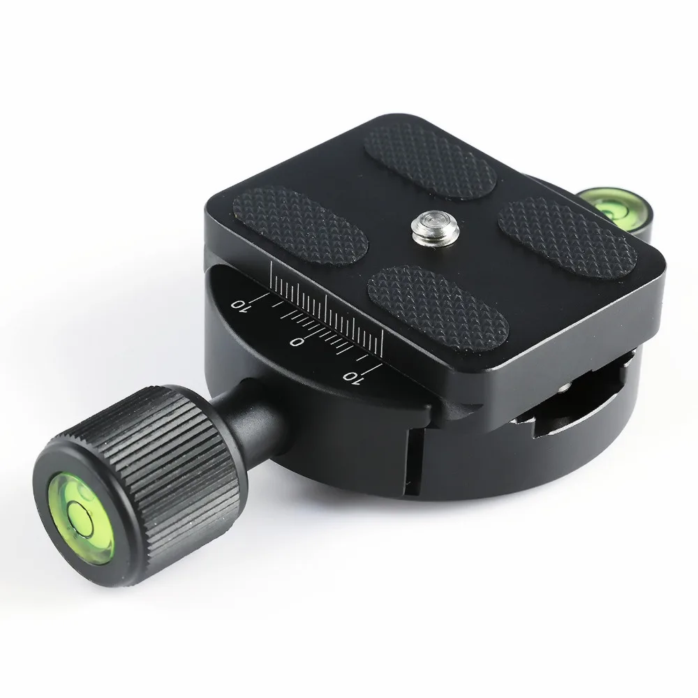 DM-55 Clamp and QR Quick Release Plate with Gradienter for 55mm Ball Head Arca Swiss | Электроника