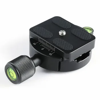 

DM-55 Clamp and QR Quick Release Plate with Gradienter for 55mm Ball Head for Arca Swiss