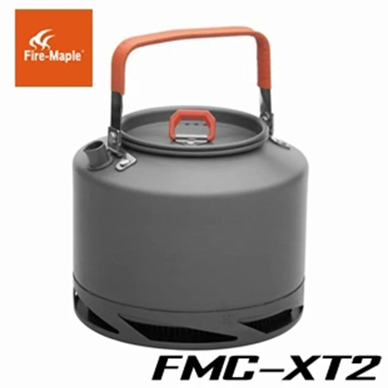 

New Arrival Fire Maple FMC-XT2 Heat Exchanger Kettle Outdoor Camping Tea Pot Coffee Pot 308g Outdoor Camping Picnic Cookware1.5L
