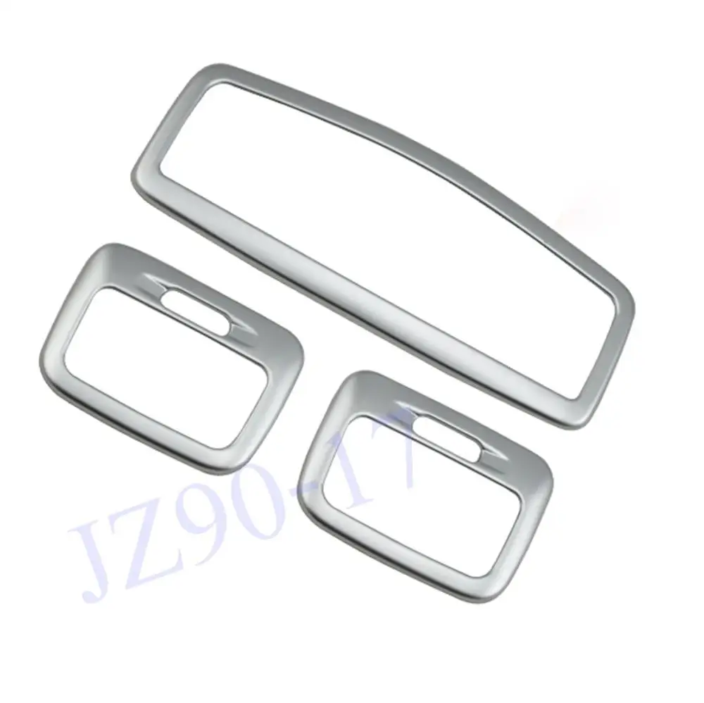 

ABS Chrome front ceiling roof reading light lamp trim cover frame Fit For Mitsubishi Outlander 2015 2016 2017 2018 2019