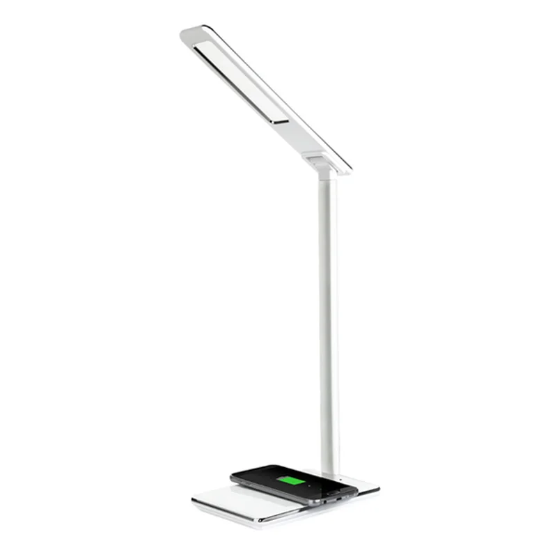 

Creative Lighting Design Eye Care LED Desk Lamp Charger With LED Lamp Wireless Charging Output Lighting With Hand Touch