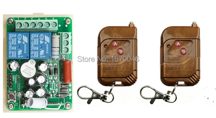 

AC220V 2CH 10A wireless remote control switch system teleswitch 2X Transmitter + 1X Receiver relay smart house z-wave