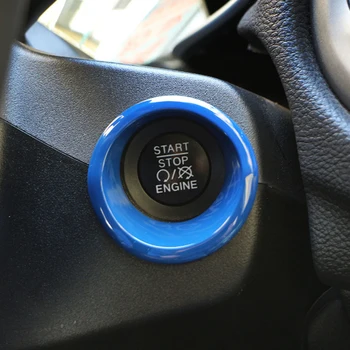 

Foal Burning Car Chrome Ignition Switch Key Decoration Ring Circle Trim Sticker for Jeep Compass 2017 2018 Renegade 2015 - 2018