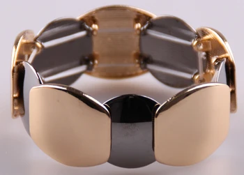 

Free Shipping Hot Sell vintage luxury Gold/Gunmetal large smooth face alloy metal Bracelets Bangles for men women holiday gift