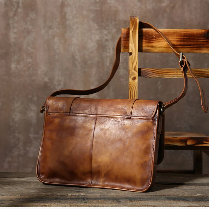 Gegerbtem Männlichen Retro Design Leder Umhängetasche 2 Original Importiert made Paket Hand Aetoo 1 wxBqFp0tX