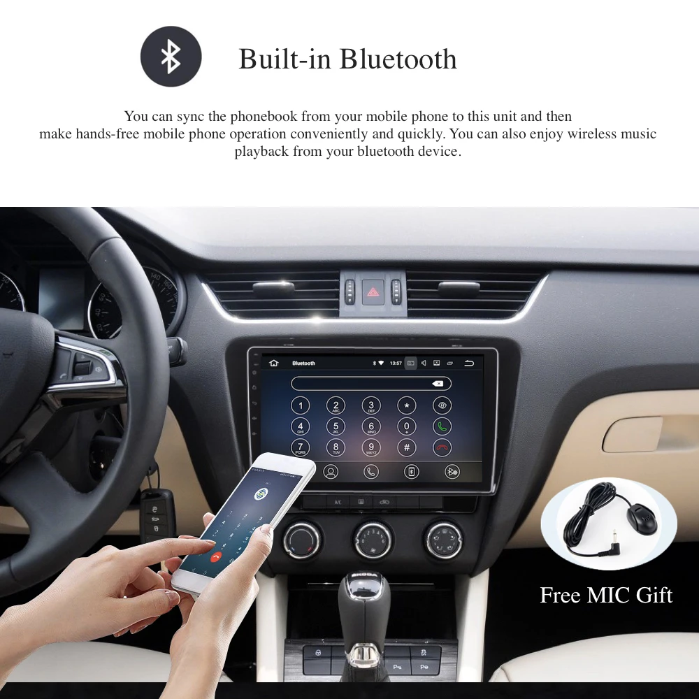 Sale Android stereo Head Unit for SKODA OCTAVIA 2014 2015 2016 2017 Permanent Radio NAVI GPS Radio Headunit wifi free map Head Device 2