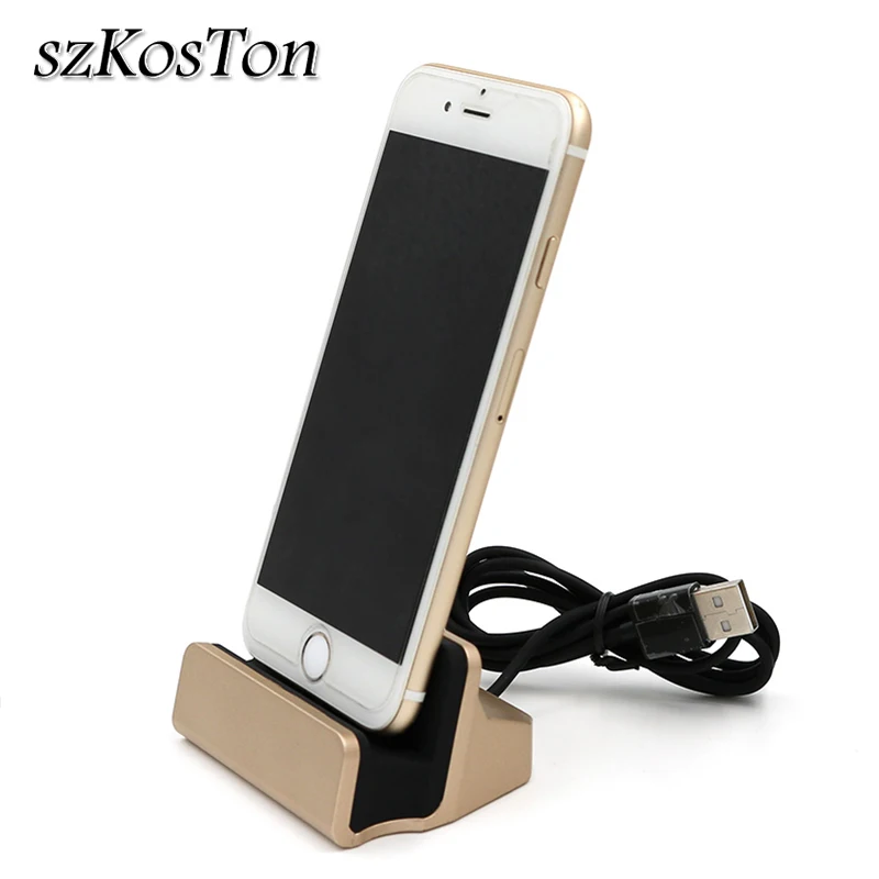 

Sync Data Charging Charger Dock Station For Type C/Android/IOS Phone Desk Charger Dock Cradle Holder For iPhone X Samsung Xiaomi