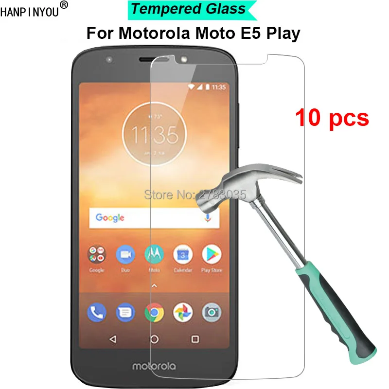10 шт./лот для Motorola Moto E5 Play 5 2 &quot9 H твердость 2.5D ультра тонкая закаленная Защитная