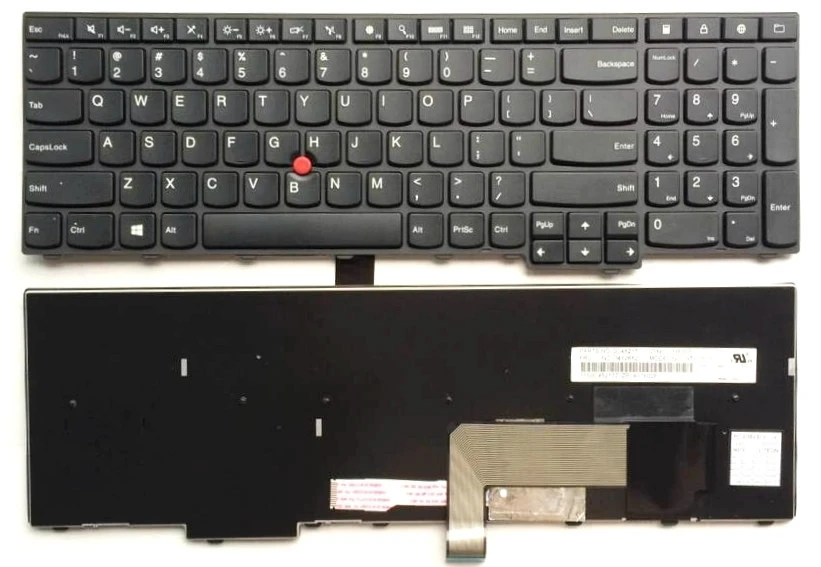 США черный английский клавиатуры ноутбука для lenovo для ThinkPad E531 L540 W540 T540 T540P E540 W550 W541 с джойстик