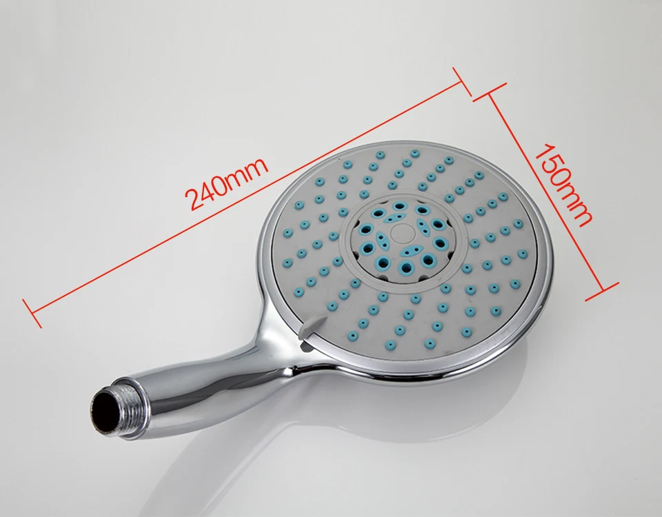 Третий механизм регулировки большой круглый ручной держать дождь спрей аксессуары для ванной комнаты F29