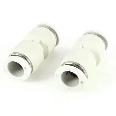 Air Pneumatic 12mm to Straight Push in Connectors Quick Fittings 2PCS | Обустройство дома