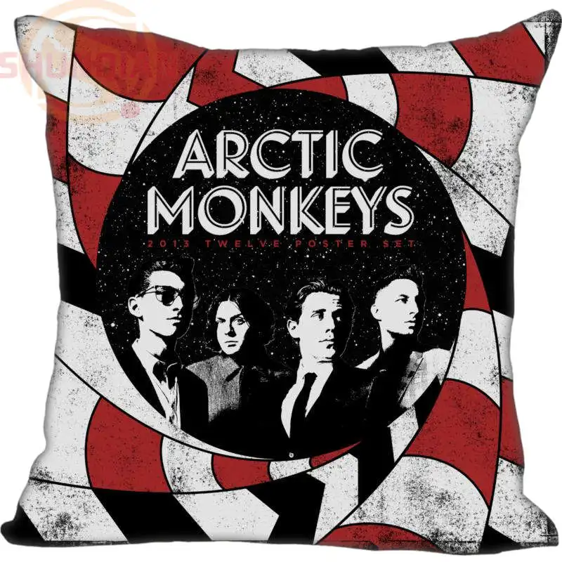 

Hot Sale Custom Decorative Pillowcase Arctic Monkeys Square Zippered Pillow Cover Best Nice gift 20X20cm,35X35cm(one side)