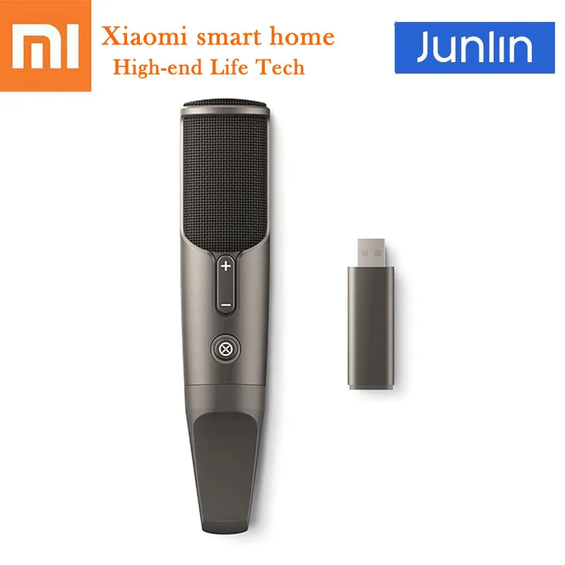 

Xiaomi Smart Wireless Microphone intelligent Noise Reduction Recording Live Broadcast Receiver Home Mic For IOS Android Windows