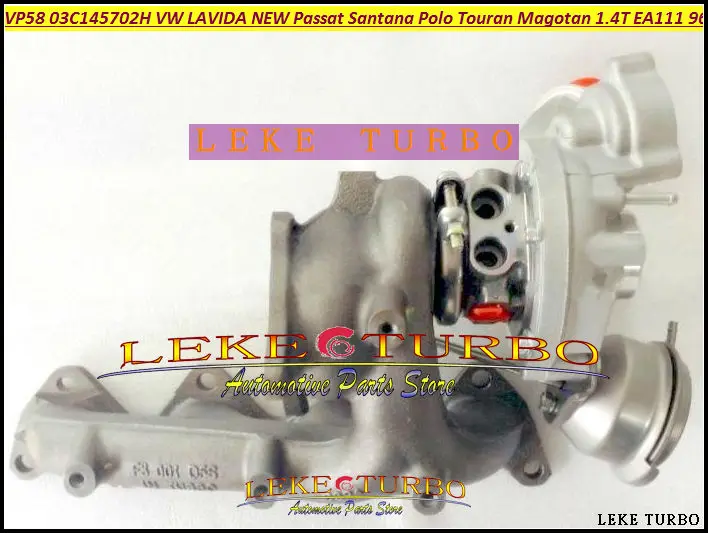 Turbo VP58 03C145702H 12110702 Turbocharger For Volkswagen VW LAVIDA NEW Passat Santana Polo Touran Magotan 1.4L EA111 1.4T 96KW (4)