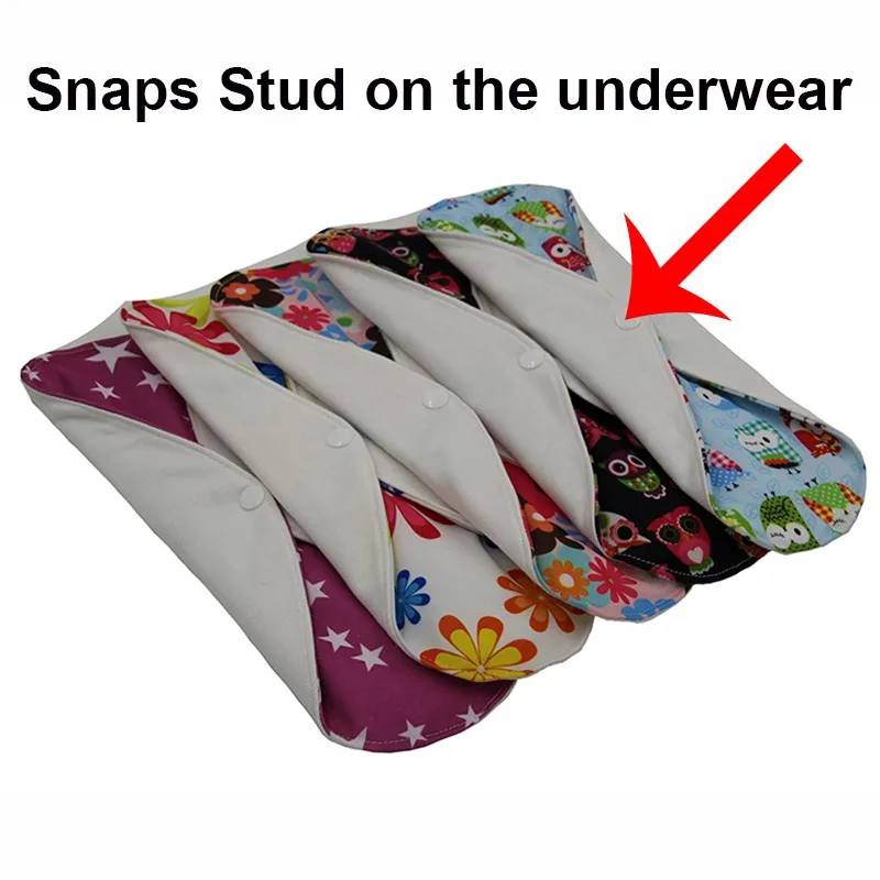 10 шт. водонепроницаемые гигиенические салфетки из бамбука 12 дюймов|cloth pads|menstrual