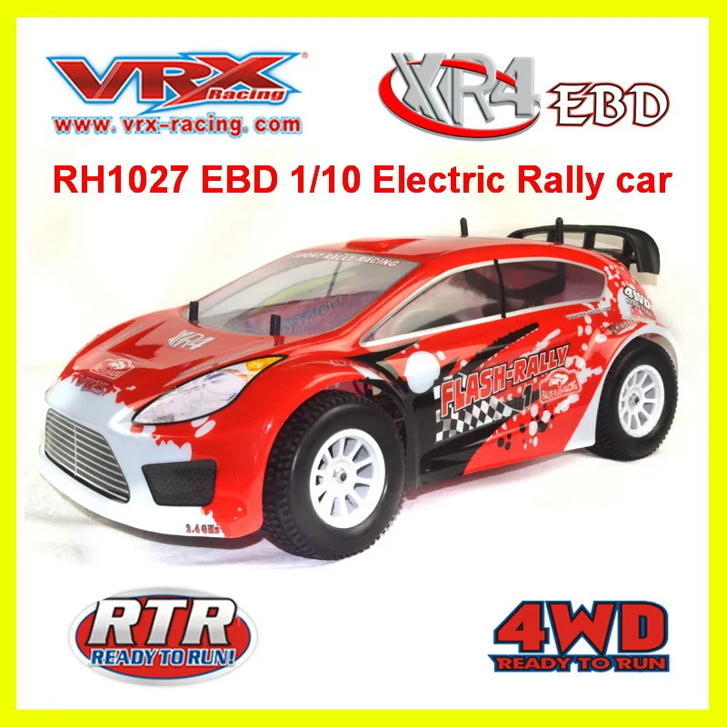 Игрушки для детей VRX Racing RH1027 матовый 1/10 масштаб 4WD Электрический радиоуправляемый ралли автомобиль, аккумулятор и зарядное устройство в комплект не входят