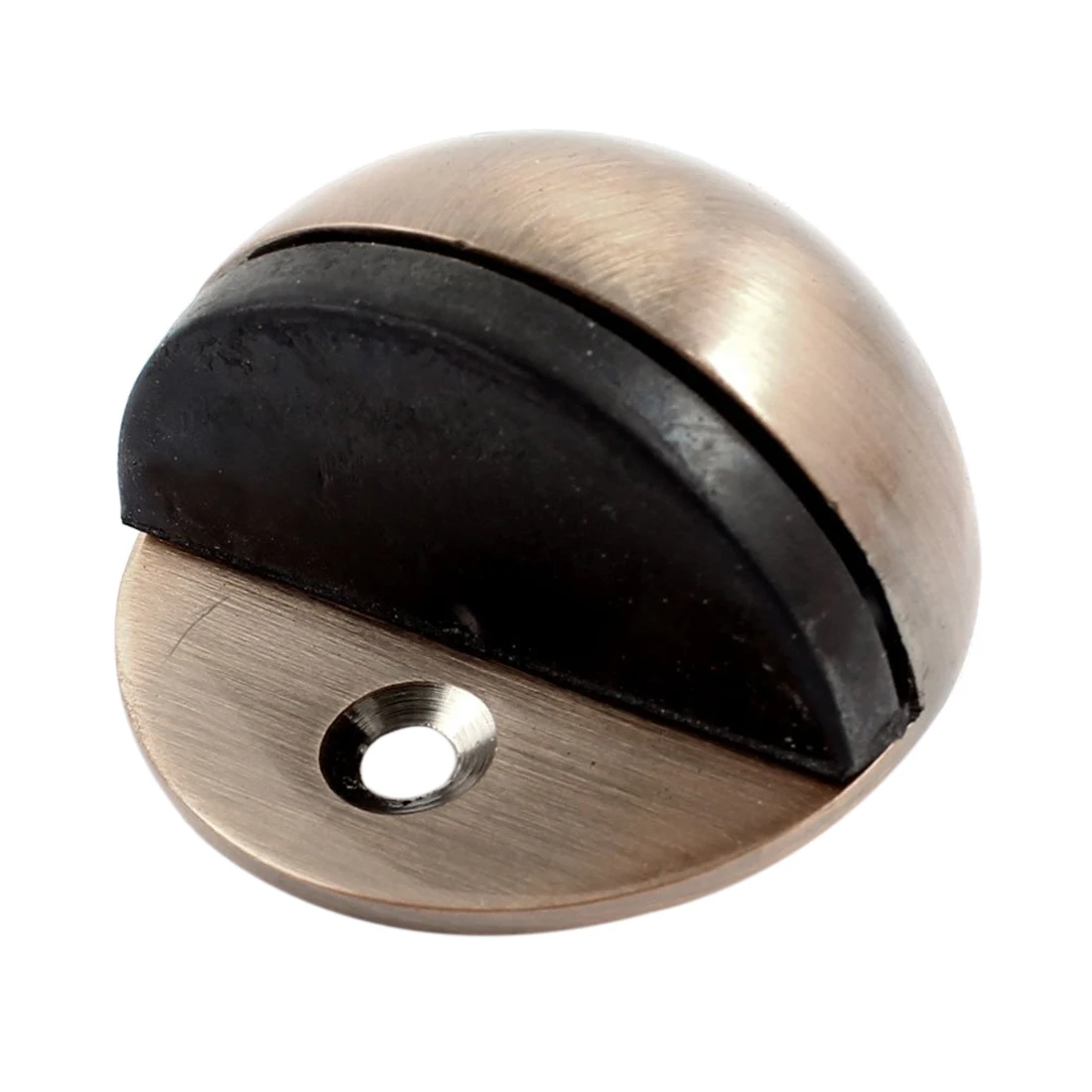 Room Copper Tone Metal Plastic Floor Mounted Door Stop Stopperin Door