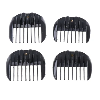 

4 PCS Limit Comb Hair Clipper Guide Guard Attachment 4 Sizes Haircutting Replacement