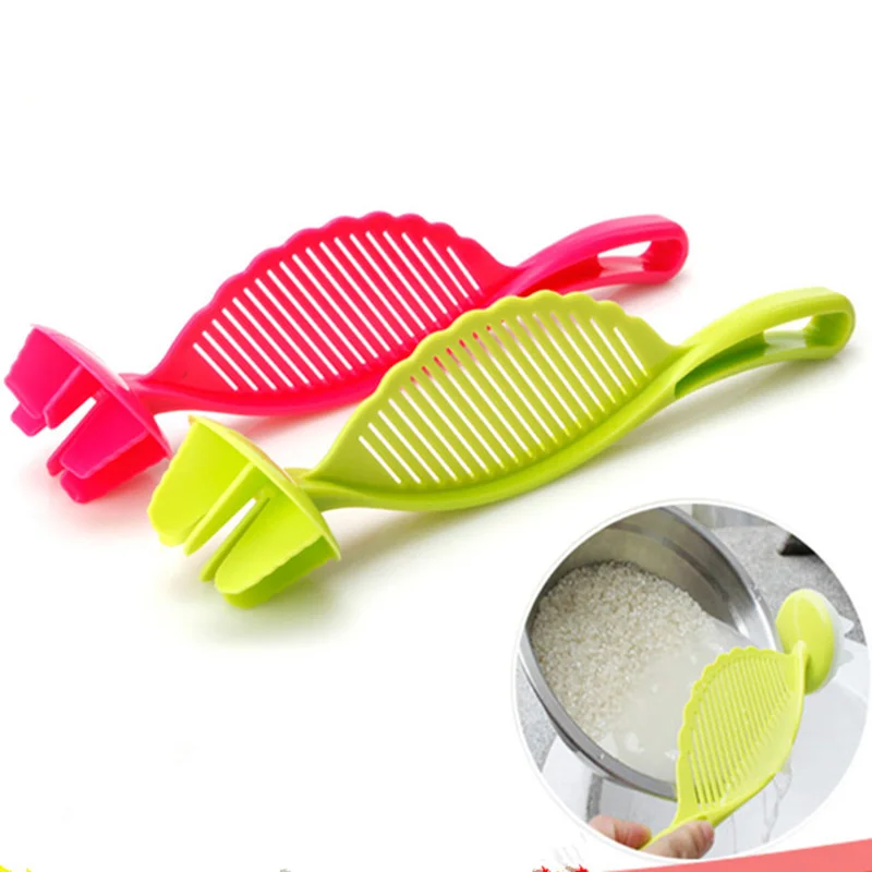

Creative Cleaning Rice Washing Sieve Drainer Device Strainer Cooking Tools Debris Filter Kitchen Gadget Utility For Washing Rice