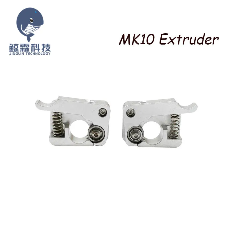 MK10 Remote Direct Extruder Aluminum Part Extrusion 1.75mm Right Left Hand Arm Full Metal Bowden 3D Printers Parts Aluminium