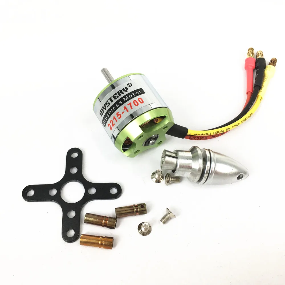 Бесщеточный двигатель Mystery A2215 1700KV Outrunner для радиоуправляемого вертолета