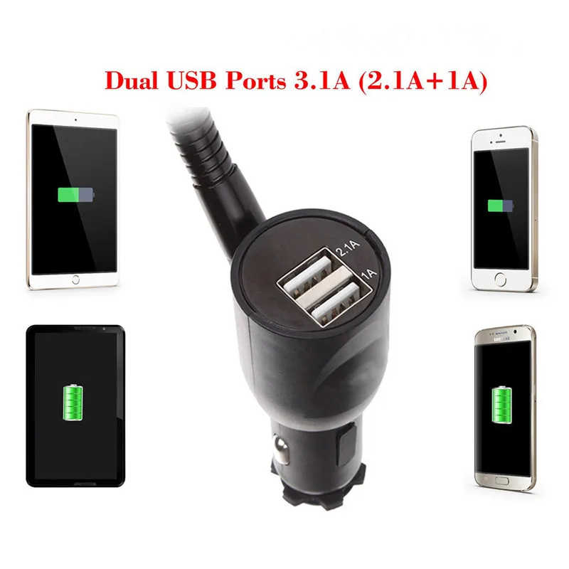 Magnetic-Retatable-Car-Phone-Mount-Holder-With-3-1A-Dual-USB-Car-Charger-Cigarette-Lighter-Power (1)